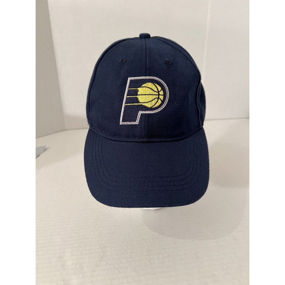 NBA Indiana Pacers Lucas Oil‎ Strapback Embroidered Blue  Baseball Cap Hat